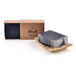 MusK přírodní mýdlo Černé zlato 100 g