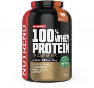NUTREND 100% Whey Protein 2250 g varianta: jahoda