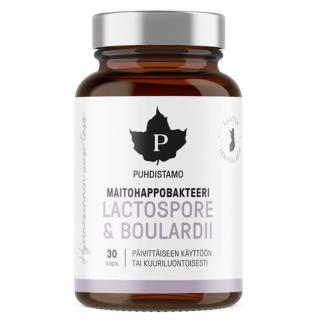 Puhdistamo Lactic Acid Bacteria Boulardii 30 kapslí