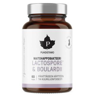 Puhdistamo Lactic Acid Bacteria Boulardii 60 kapslí