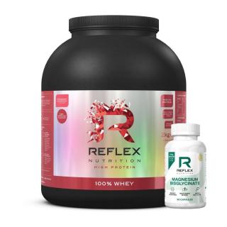 Reflex Nutrition 100% Whey Protein 2000 g varianta: Jahoda malina