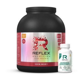 Reflex Nutrition 100% Whey Protein 2000 g varianta: Slaný arašídový karamel