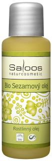 Saloos Bio sezamový rostlinný olej lisovaný za studena varinata: 50ml
