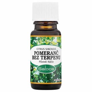 Saloos esenciální olej Pomeranč bez terpenu varianta: 20ml