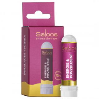 Saloos inhalační tyčinka Energie & Povzbuzení 1ks