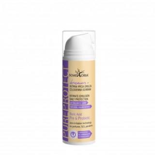 Soaphoria Dermacare+ PUREPROTECT Intimní mycí emulze pro celodenní ochranu 150 ml