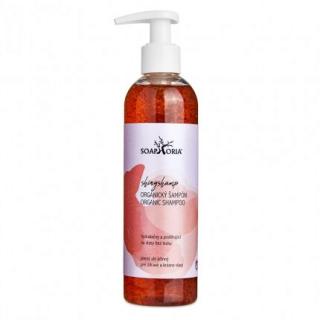 Soaphoria Hair Care tekutý organický šampon pro normální vlasy bez lesku (ShinyShamp) 250 ml