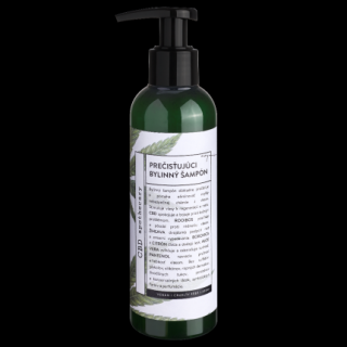 Soaphoria Pročišťující a stimulační bylinný šampon CBD 200 ml