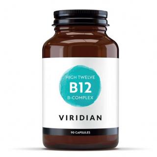 Viridian  B-Complex B12 High Twelwe 90kapslí