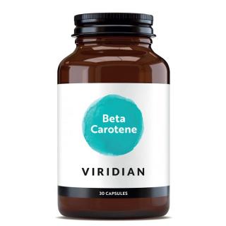 Viridian Beta Carotene Complex 30 kapslí Beta karoten