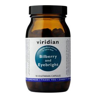 Viridian Bilberry and Eyebright 90 kapslí