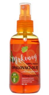 Vivaco 100% přírodní mrkvový opalovací olej SPF6 150 ml