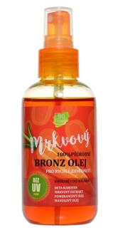 Vivaco 100% Přírodní opalovací olej s mrkvovým extraktem SPF 0 150 ml