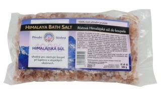 Vivaco růžová Himalájská sůl do koupele 500g