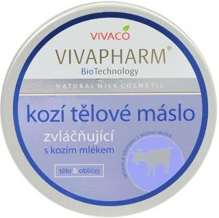 Vivaco Tělové máslo s kozím mlékem VIVAPHARM 200 ml
