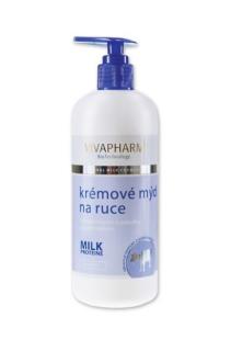Vivaco VIVAPHARM Kozí krémové mýdlo na ruce 400 ml