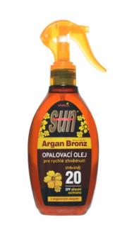 Vovaco opalovací olej s bio arganovým olejem SPF 20 SUN VITAL