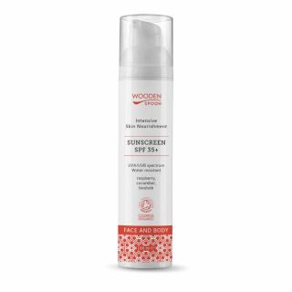 WoodenSpoon  opalovací mléko na tělo a obličej SPF 35+ 100 ml