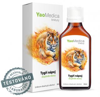YaoMedica tygří nápoj bylinná tinktura 50 ml