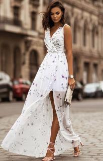 Elegantní šaty AMELIA Barva: Bílá