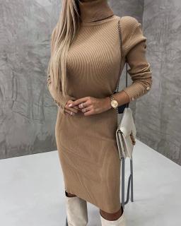 Elegantní šaty AURA/ různé barvy Barva: Šedá