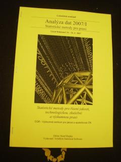 Analýza dat 2007/I