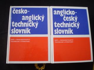 Anglicko-český a česko-anglický technický slovník (2 svazky)