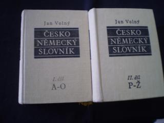 Česko-německý slovník I. a II.
