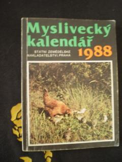 Myslivecký kalendář 1988