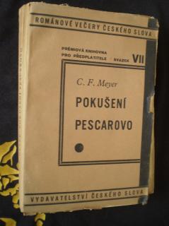 POKUŠENÍ PESCAROVO - Meyer, Conrad