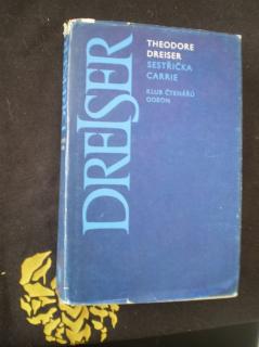 SESTŘIČKA CARRIE - Dreiser, Theodore