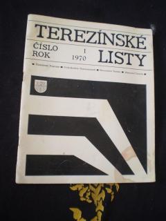 Terezínské listy rok 1970 č. 1