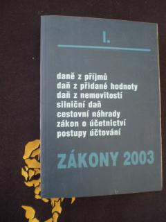 ZÁKONY I./2003