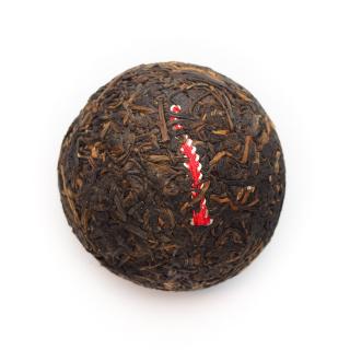 2003 Yi Wu Zheng Shan Da Ye “red ribbon” Sheng Tuo Cha 100g