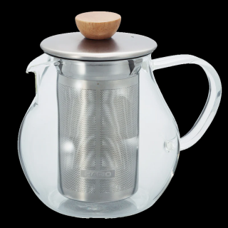 HARIO Skleněná konvice na čaj s nerezovým sítkem 700 ml