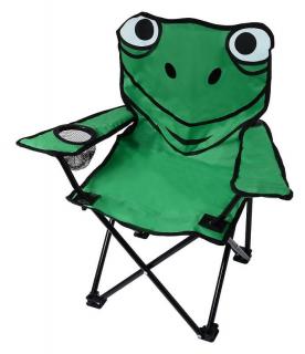 Dětská kempingová židle skládací FROG