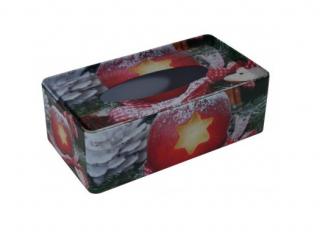 Krabička na ubrousky Vánoční jablko