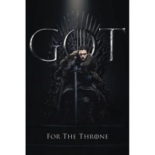 Plakát Game of Thrones - Jon For The Throne