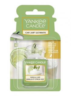 Yankee Candle gelová visačka do auta Vanilla lime (Yankee Candle gelová visačka do auta Vanilka s limetkou)