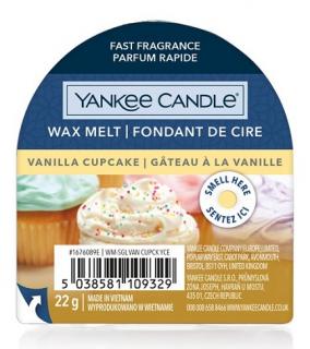 Yankee Candle vonný vosk Vanilla cupcake 22g (Yankee Candle vonný vosk Vanilkový košíček 22g)