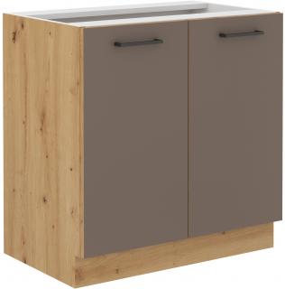 BOLONIA 80 D 2F BB skříňka spodní 80 cm