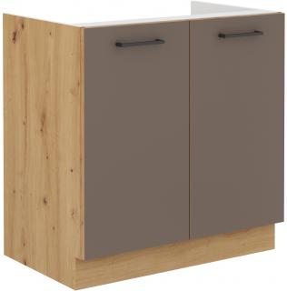 BOLONIA 80 ZL 2F BB skříňka dřezová 80 cm
