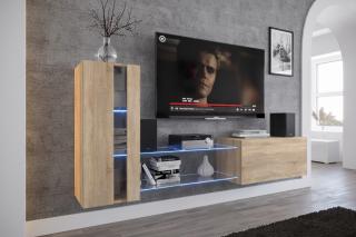 CONTI 45 obývací stěna 216 cm dub sonoma