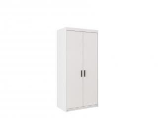 ELENA 2D skříň 2 dveře bílá 90 cm