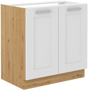 LUNA 80 ZL 2F BB skříňka spodní 80 cm dřezová