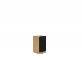 MODENA 40 D 3S BB skříňka 40 cm 3 šuplíky