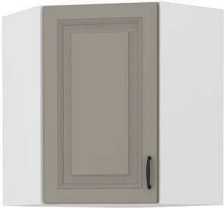 Stilo 58x58 GN-72 1F skříňka horní rohová šedá