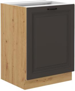 Stilo 60 D 1F BB skříňka spodní 60 cm šedá