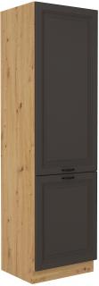 Stilo 60 DK-210 2F potravinová skříň 60 cm šedá