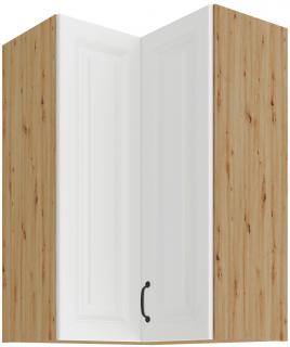 Stilo 60x60 GN-90 2F 90 st. skříňka horní rohová, výška 90 cm